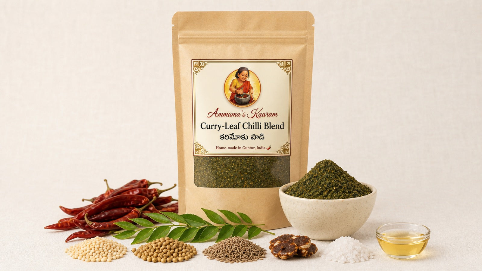 Curry-Leaf Chilli Blend